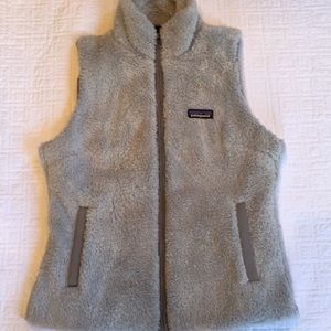 PATAGONIA fuzzy vest (like new)